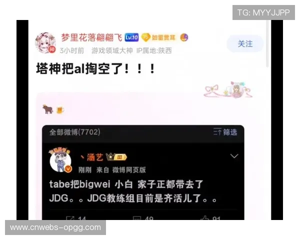 前AL副教练xiaobai加盟JDG，Shanks互动引发粉丝猜想